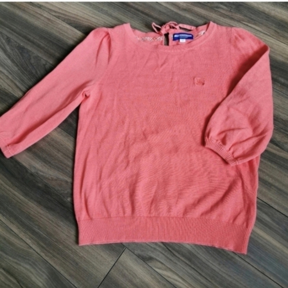 BURBERRY Coral Knit Top - Picture 2 of 11